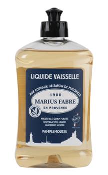 Liquide Vaisselle aux Copeaux de Savon de Marseille 500ml Sans Huile de Palme
