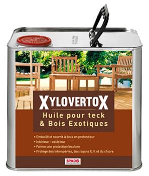 Xylovertox Huile Pour Teck et Bois Exotiques Bidon 2.5L