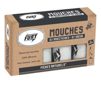 Mouches Pièges Naturels Boite de 4 Rubans Englués