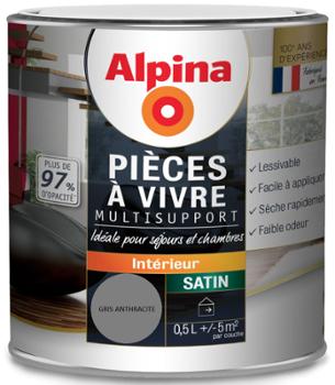 Peinture Acrylique Pièces à Vivre Pot 0.5L