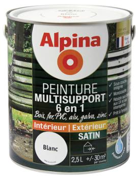 Peinture Acrylique Multisupport 6en1 Pot 2,5L