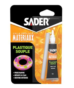 Colle Plastique souple Transparente 12ml sous Blister