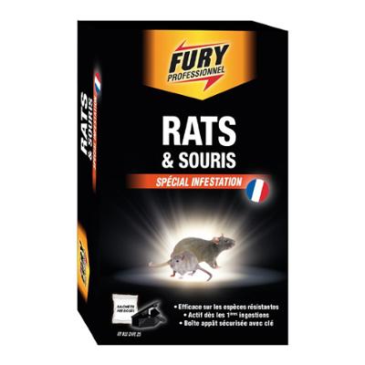 Rats et Souris Spécial Infestation Boîte 7 Sachets de 20g TP18