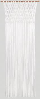 Rideau de Portière Cocoon Blanc 90 x 200 cm
