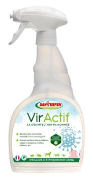 Désinfectant Odorisant Viractif Prêt à l’Emploi Vapo 750ml