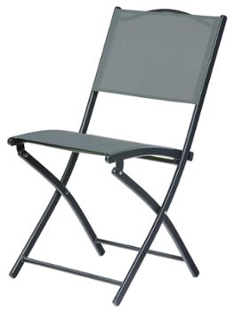 Chaise Pliante Alu Boréal Grise