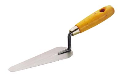Truelle langue de chat jaune 160 mm pour maçonnerie