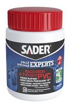 Boîte de colle PVC spéciale Experts pour tuyaux rigides, 250 ml