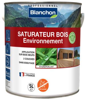 Saturateur Bois Environnement Biosourcé 5L pour protection durable des boiseries