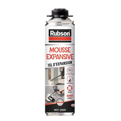 Mousse Multi-Usages 15L d'Expansion Aérosol Pistolable 500 ml