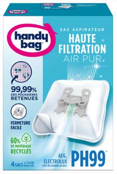 Lot de 5 sacs aspirateur Handy Bag PH99