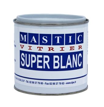 Mastic Vitrier Super Blanc 1Kg