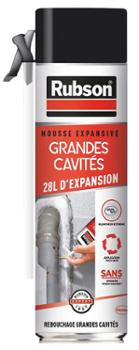 Mousse Expansive Méga Grandes Cavités Blanc 550 ml