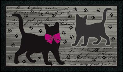 Tapis Format Classic Chats 40x68cm