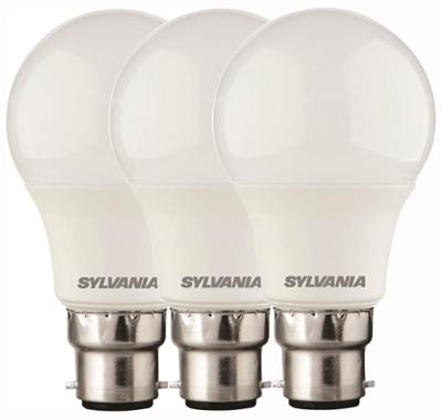 Ampoule  LED STD Multi-directionnelle 8W Blanc Chaud B22 Lot de 3