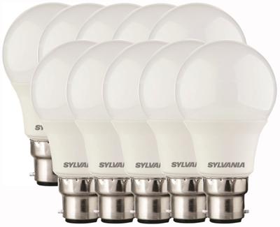 Ampoules LED STD Multi-directionnelles 8W Blanc Neutre B22 Lot de 10