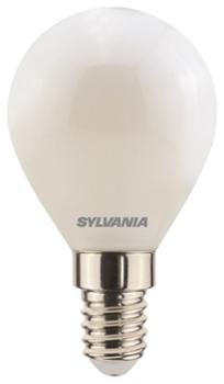Ampoule LED sphérique dépolie E14 4.5W 470 lumens blanc chaud