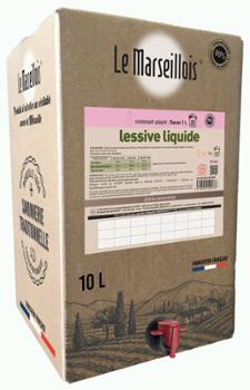 Lessive Liquide Savon de Marseille Ecocert Bib 10L