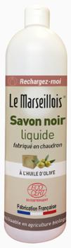 Savon Noir Liquide Flacon Vide 1L