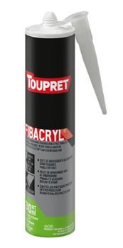 Fibacryl - Enduit de Rebouchage Souple et Fibré 310 ml