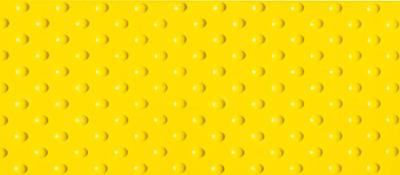 Dalle Caoutchouc Podotactile Etna Jaune 80 x 42 cm