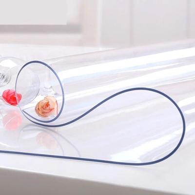 Nappe Feuille Cristal Clear Uni Transparent 140 cm x 15 m Épaisseur 100/100ème