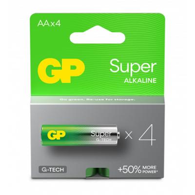 GP Super Alcalines Piles AA/LR6 Blister de 4
