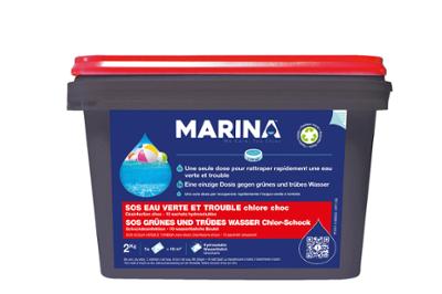 Chlore Choc SOS Eau Verte et Trouble Granulés Sachets 10 x 200 g TP2