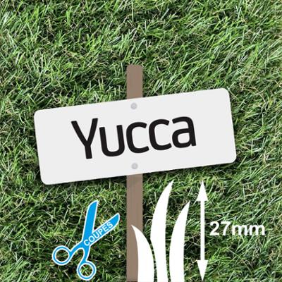Gazon Synthétique Yucca à La Coupe