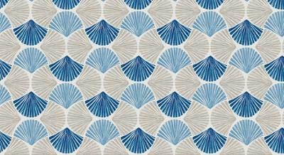 Nappe Fibranne 138 cm x 15 m Bergamo Seashells