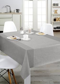 Toile Cirée 140x240 Étoffe Perle sur Cintre