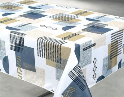 Nappe Polyester 140 x 240 cm Tessa Gris sur Cintre