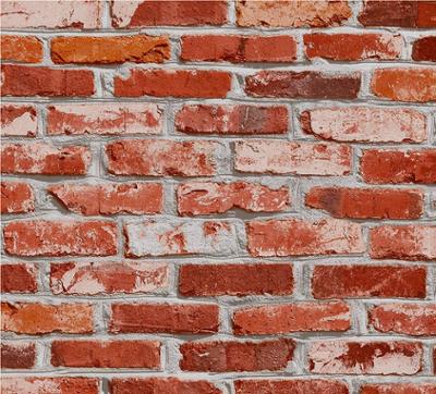 21096 Adhésif Classic Brick Rouge 45cmx1.5m