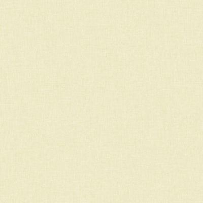 Papier peint vinyle sur intissé uni vert clair aspect lin, collection Décorama Unis 2025