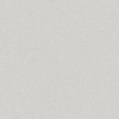 3370 - Papier Peint Vinyle sur Intissé Linen Uni Gris Clair