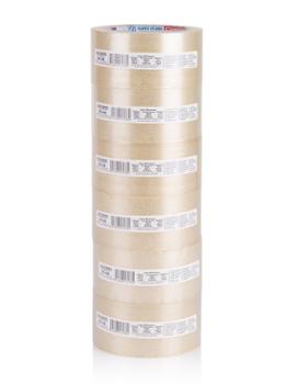 Ruban Adhésif d'Emballage Transparent Standard 50 mm x 66 m Lot de 6