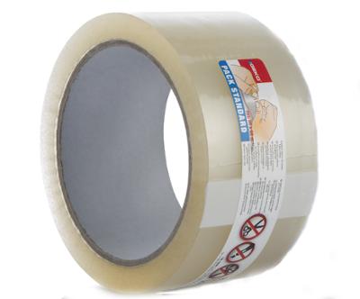 Ruban Adhésif d'Emballage Transparent Standard 50 mm x 66 m