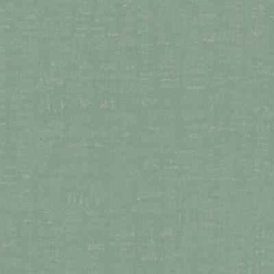 Papier peint vinyle sur intissé uni cérusé vert lichen avec finition mate