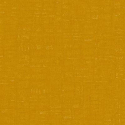 Papier peint vinyle sur intissé uni cérusé jaune safran de la collection Décorama Unis 2025