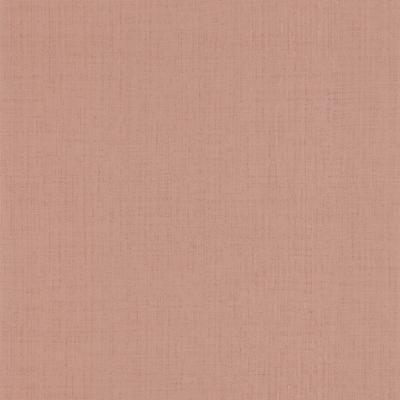 3512 - Papier Peint Vinyle Sur Intissé Uni Rosalie Rose Fané