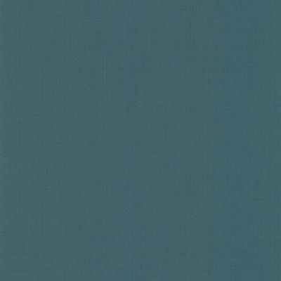 3514 - Papier Peint Vinyle Sur Intissé Uni Rétro Bleu