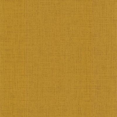 3523 - Papier Peint Vinyle Sur Intissé Uni Rosalie Ocre Jaune