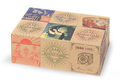 Coffret 6 Savons de Marseille 200g Collector 110 ans 