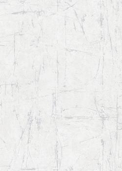 3616 - Papier Peint Vinyle Expansé Sur Intissé Scratch Gris Argent