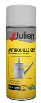 Aérosol Antirouille Tous Métaux 400ml Gris Mat