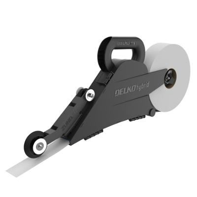 Banjo Hybrid Delko, outil de plaquiste pour l'application simultanée de bandes à joint et d'enduit