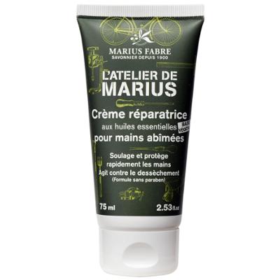 Tube de crème pour les mains Marius Fabre 75 ml pour une hydratation intense