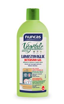 Flacon de gel lave-vaisselle végétale 500 ml, formule écologique pour machine.