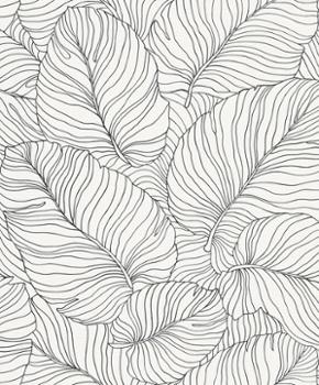 A50901 - Papier Peint Expansé Sur Intissé Motif Isa Blanc