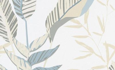 10332-07 - Papier Peint Vinyle Grainé Sur Intissé Autumn Beige Bleu Gris